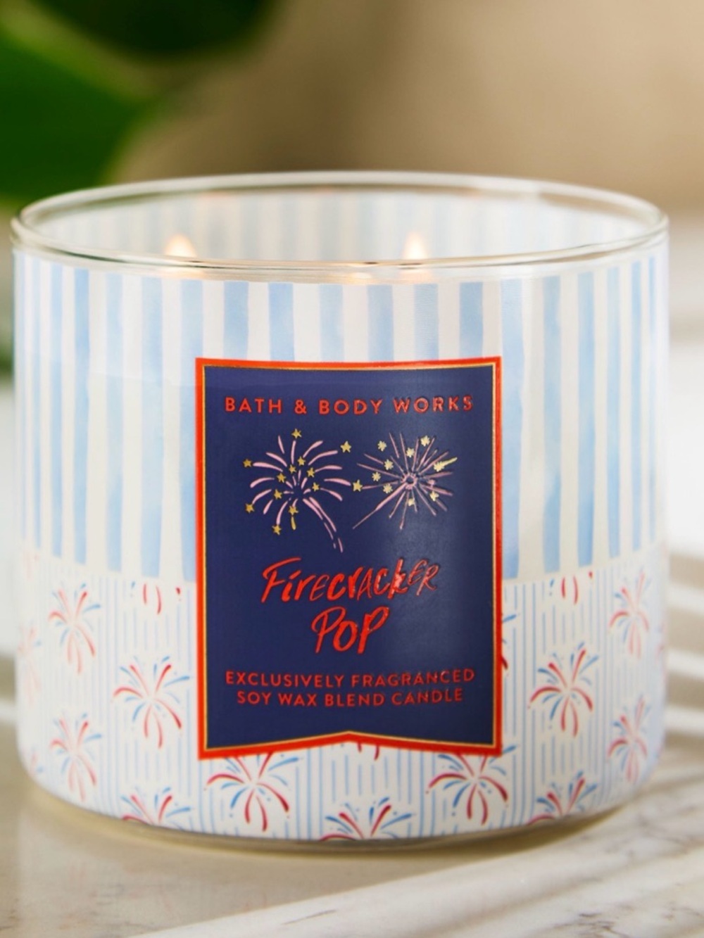 Bath & Body Works Firecracker Pop 3-Wick Candle